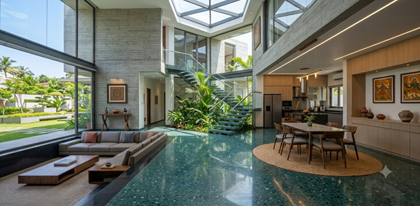 warm shell Interiors
