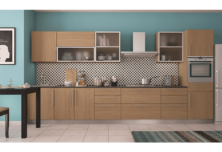 straight kitchen